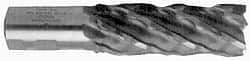 Minicut International - 5/8", 1-5/8" LOC, 5/8" Shank Diam, 3-3/4" OAL, 4 Flute, Powdered Metal Square End Mill - Single End, Uncoated, Spiral Flute, 35° Helix, Centercutting, Right Hand Cut, Right Hand Flute, Series 995 - USA Tool & Supply