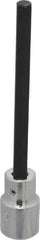 Proto - 1/2" Drive, 5/16" Hex Bit Socket - 5-5/8" OAL, 4-1/8" Bit Length, Long Hex Bit Socket - USA Tool & Supply