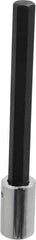 Proto - 1/2" Drive, 9/16" Hex Bit Socket - 7-1/8" OAL, 5-3/8" Bit Length, Long Hex Bit Socket - USA Tool & Supply