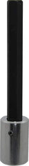 Proto - 1/2" Drive, 5/8" Hex Bit Socket - 7-3/16" OAL, 5-3/16" Bit Length, Long Hex Bit Socket - USA Tool & Supply