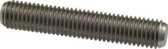 Dan-Loc Bolt & Gasket - 5/8-11 3-1/2" OAL Fully Threaded Stud - Stainless Steel, Plain Finish - USA Tool & Supply