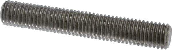 Dan-Loc Bolt & Gasket - 5/8-11 4" OAL Fully Threaded Stud - Stainless Steel, Plain Finish - USA Tool & Supply