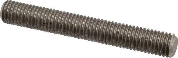 Dan-Loc Bolt & Gasket - 5/8-11 4-1/2" OAL Fully Threaded Stud - Stainless Steel, Plain Finish - USA Tool & Supply