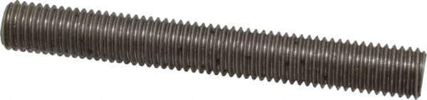 Dan-Loc Bolt & Gasket - 5/8-11 5" OAL Fully Threaded Stud - Stainless Steel, Plain Finish - USA Tool & Supply