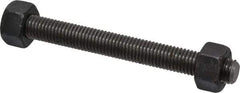 Dan-Loc Bolt & Gasket - 5/8-11 6" OAL Fully Threaded Stud - Alloy Steel, Plain Finish - USA Tool & Supply