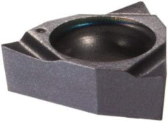 Iscar - WBMT52 Grade IC908 Carbide Boring Insert - TiAlN Finish, 80° Trigon, 5° Relief Angle, 3.97mm Inscr Circle, 1.59mm Thick, 0.1mm Corner Radius - USA Tool & Supply