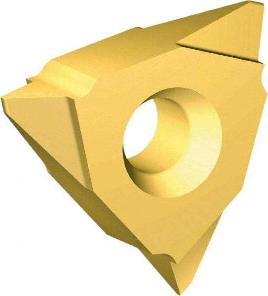 Vargus - 5VER27 TR Grade VKX External On Edge Threading Insert - TiN Finish, 5/8" Inscribed Circle, Right Hand Cut - USA Tool & Supply