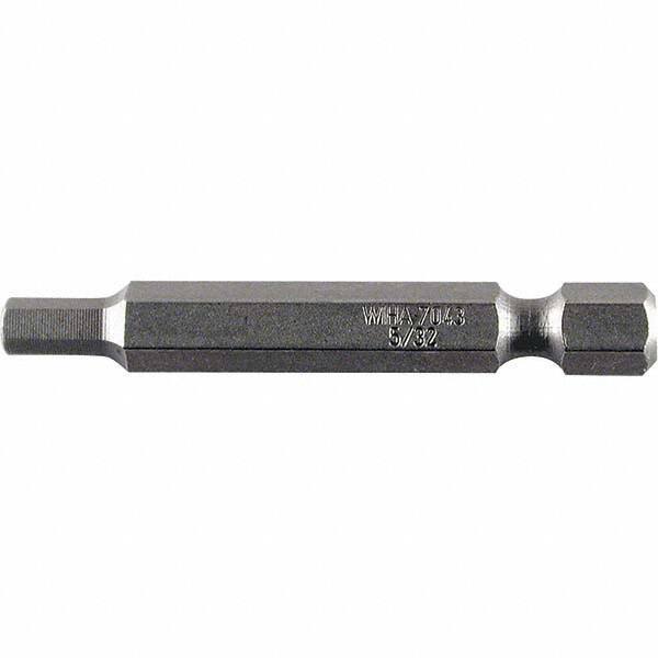 Wiha - 6mm Power Bit - 2" OAL - USA Tool & Supply