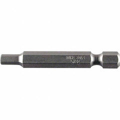 Wiha - 6mm Power Bit - 2" OAL - USA Tool & Supply