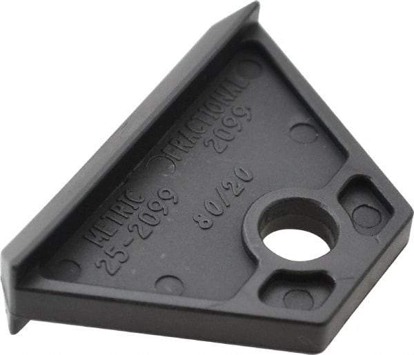 80/20 Inc. - 2" Wide, 1.1" High, Open Shelving Polymer Shelf - Nylon, 0.686" Deep, Use with Series 10 - USA Tool & Supply