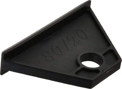 80/20 Inc. - 3" Wide, 1.6" High, Open Shelving Polymer Shelf - Nylon, 1.05" Deep, Use with Series 15 - USA Tool & Supply