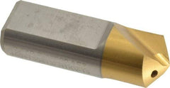 Kennametal - 15mm Diam, 118°, HTS DFT High Speed Steel Pilot Drill Insert - Style B510, TiN Coated - USA Tool & Supply