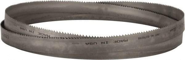 Lenox - 4 to 6 TPI, 13' 5" Long x 1-1/4" Wide x 0.042" Thick, Welded Band Saw Blade - Bi-Metal, Toothed Edge, Raker Tooth Set, Flexible Back, Contour Cutting - USA Tool & Supply