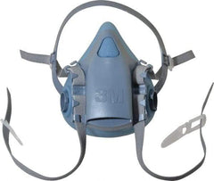 3M - Series 7500, Size M Half Mask Respirator - 4-Point Suspension, Bayonet Connection - USA Tool & Supply