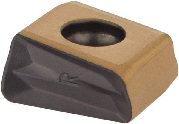 Iscar - T490 LNHT130616 Grade IC830 Carbide Milling Insert - TiAlN/TiN Finish, 0.2618" Thick, 1.6mm Corner Radius - USA Tool & Supply
