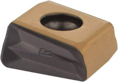 Iscar - T490 LNHT130616 Grade IC830 Carbide Milling Insert - TiAlN/TiN Finish, 0.2618" Thick, 1.6mm Corner Radius - USA Tool & Supply