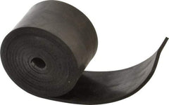 Made in USA - 1/8" Thick x 2" Wide x 60" Long, Neoprene Rubber Strip - Stock Length, 70 Shore A Durometer, 1,000 to 1,200 psi Tensile Strength, -40 to 212°F, Black - USA Tool & Supply