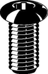 Camcar - #10-24 UNC Torx Plus Drive, Button Screw - Alloy Steel, Black Oxide Finish, Fully Threaded, 1" Length Under Head - USA Tool & Supply