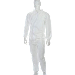 PRO-SAFE - Pack of (25), Size M SMS Chemical Resistant Coveralls