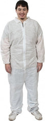 PRO-SAFE - Pack of (25), Size 3XL SMS Chemical Resistant Coveralls - USA Tool & Supply
