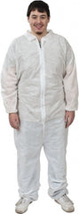 PRO-SAFE - Pack of (25), Size 2XL SMS General Purpose Coveralls - USA Tool & Supply