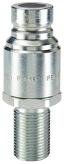 Parker - 1-14 SAE Steel Hydraulic Hose Male Bulkhead Seal-Lok Nipple - 3,625 psi - USA Tool & Supply