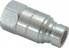 Parker - 1/2-14 NPSF Steel Hydraulic Hose Female Pipe Thread Nipple - 3,625 psi - USA Tool & Supply