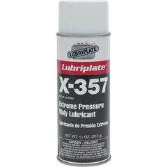 Lubriplate - 11 oz Aerosol Lithium Extreme Pressure Grease - Black, Extreme Pressure, 250°F Max Temp, NLGIG 1, - USA Tool & Supply