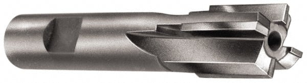 Made in USA - 1-3/4", 1-1/2" LOC, 1-1/4" Shank Diam, 4-1/2" OAL, 6 Flute, Carbide-Tipped Square End Mill - USA Tool & Supply