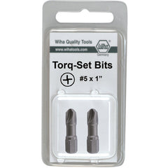 Torq-Set Insert Bit #8 × 25mm (2 Bit Pack) - USA Tool & Supply