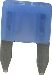 Cooper Bussmann - 15 Amp, 32 VDC, Bussmann ATM-15, Fast Acting Automotive Fuse - 0.43" Long, Blue, Littlefuse MIN015, Ferraz Shawmut AF2-15 - USA Tool & Supply