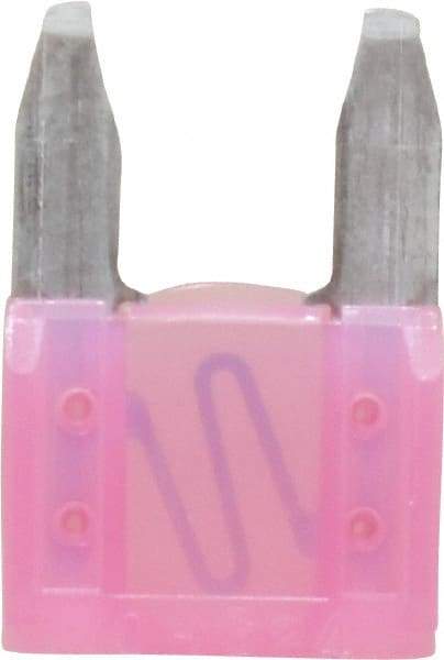 Cooper Bussmann - 4 Amp, 32 VDC, Bussmann ATM-4, Fast Acting Automotive Fuse - 0.43" Long, Pink, Littlefuse MIN004, Ferraz Shawmut AF2-4 - USA Tool & Supply