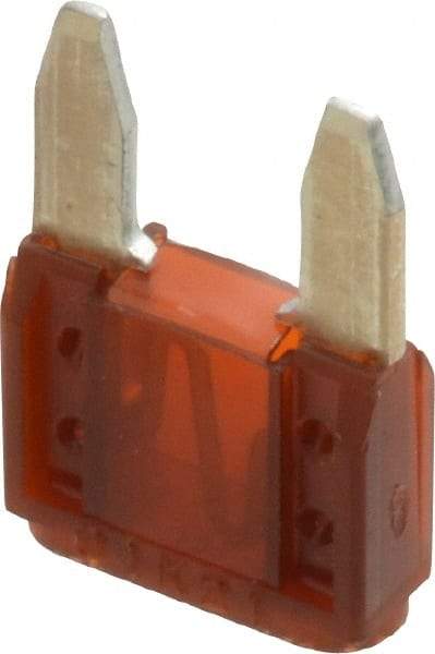 Cooper Bussmann - 7.5 Amp, 32 VDC, Bussmann ATM-7-1/2, Fast Acting Automotive Fuse - 0.43" Long, Brown, Littlefuse MIN07.5, Ferraz Shawmut AF2-7-1/2 - USA Tool & Supply