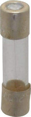 Cooper Bussmann - 250 VAC, 32 VDC, 0.3 Amp, Fast-Acting Miniature Glass Fuse - 20mm OAL, 10 at 125 V kA Rating, 5mm Diam - USA Tool & Supply