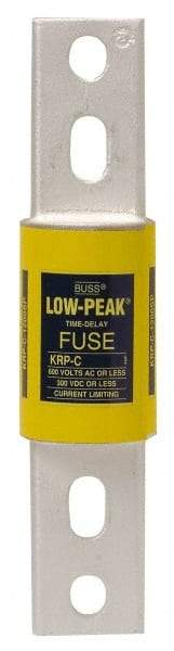 Cooper Bussmann - 300 VDC, 600 VAC, 750 Amp, Time Delay General Purpose Fuse - Fuse Holder Mount, 8-5/8" OAL, 100 at DC, 300 at AC (RMS) kA Rating, 2-25/64" Diam - USA Tool & Supply