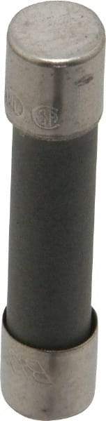 Cooper Bussmann - 250 VAC, 5 Amp, Time Delay Miniature Ceramic Fuse - 1-1/4" OAL, 1/4" Diam - USA Tool & Supply