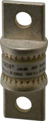 Cooper Bussmann - 160 VDC, 300 VAC, 80 Amp, Fast-Acting General Purpose Fuse - Bolt-on Mount, 2-5/32" OAL, 20 at DC, 200 at AC (RMS) kA Rating, 3/4" Diam - USA Tool & Supply