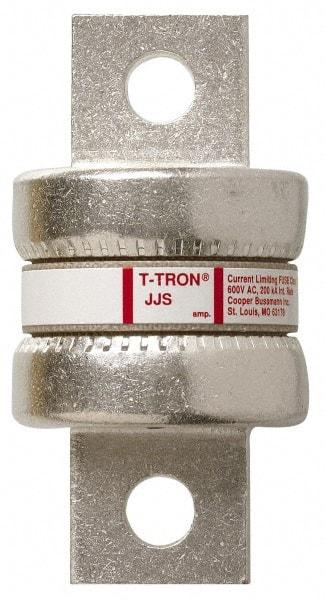 Cooper Bussmann - 600 VAC, 800 Amp, Fast-Acting General Purpose Fuse - Bolt-on Mount, 4-21/64" OAL, 200 at AC (RMS) kA Rating, 44.5mm Diam - USA Tool & Supply