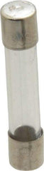 Cooper Bussmann - 250 VAC, 32 VDC, 0.1 Amp, Fast-Acting Miniature Glass Fuse - 1-1/4" OAL, 10 at 125 V kA Rating, 1/4" Diam - USA Tool & Supply