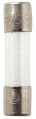 Cooper Bussmann - 250 VAC, 32 VDC, 0.75 Amp, Fast-Acting Miniature Glass Fuse - 25.4mm OAL, 10 at 125 V kA Rating, 1/4" Diam - USA Tool & Supply