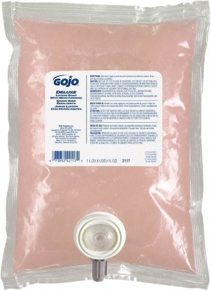 GOJO - 1 L Dispenser Refill Liquid Soap - Pink, Floral Scent - USA Tool & Supply