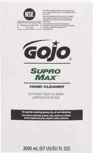 GOJO - 2 L Dispenser Refill Liquid Hand Cleaner - Beige - USA Tool & Supply