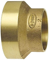 NIBCO - 4 x 3", Cast Copper Drain, Waste & Vent Pipe External Bushing - FTG x C - USA Tool & Supply