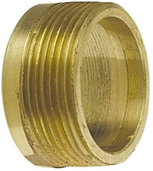 NIBCO - 1-1/2", Cast Copper Drain, Waste & Vent Pipe Flush Adapter - C x M - USA Tool & Supply