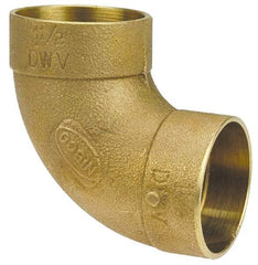 NIBCO - 2 x 1-1/2", Cast Copper Drain, Waste & Vent Pipe - C x C - USA Tool & Supply