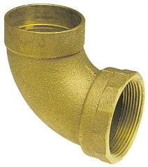 NIBCO - 2", Cast Copper Drain, Waste & Vent Pipe - C x F - USA Tool & Supply