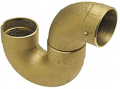 NIBCO - 2", Cast Copper Drain, Waste & Vent Pipe P Trap - C x C - USA Tool & Supply