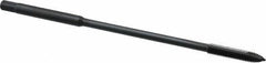 Kennametal - M4x0.70 Metric Coarse 2 Flute D4 Oxide Finish High Speed Steel Spiral Point Extension Tap - Plug Chamfer, 4" OAL, 6H Class of Fit - USA Tool & Supply