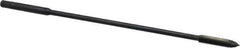 Kennametal - #10-32 UNF 2 Flute H3 Oxide Finish High Speed Steel Spiral Point Extension Tap - Plug Chamfer, 6" OAL, 2B/3B Class of Fit - USA Tool & Supply