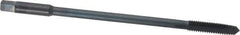 Kennametal - 5/16-18 UNC 3 Flute H3 Oxide Finish High Speed Steel Spiral Point Extension Tap - Plug Chamfer, 6" OAL, 3B Class of Fit - USA Tool & Supply